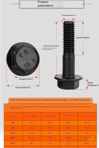 Sekrup dan Mur Baja Hex Grade 4.8, Baja Anti Karat, <span class=keywords><strong>Titanium</strong></span> Gr5 Custom, Produsen Perusahaan Manufaktur Baut <span class=keywords><strong>Titanium</strong></span> - Product Image 5