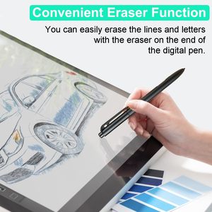 Lápiz Digital EMR con Borrador, 4096 Niveles de Presión, Rechazo de Palma, Soporte de Inclinación, Puntas de Repuesto para Kindle <span class=keywords><strong>Boox</strong></span> 2 - Product Image 4