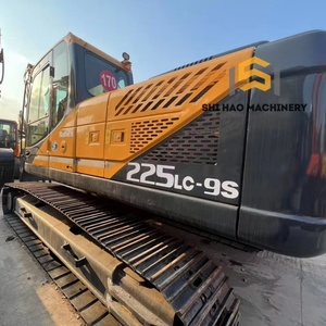 Excavadora de cadenas Hyundai 225LC-9S de 22.5 toneladas en excelentes condiciones para sitios de construcción y trabajos de infraestructura - Product Image 1
