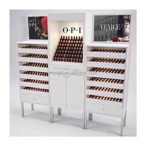 Esmalte de uñas estante de la tienda de cosméticos de <span class=keywords><strong>maquillaje</strong></span> del Gabinete de exhibición - Product Image 1