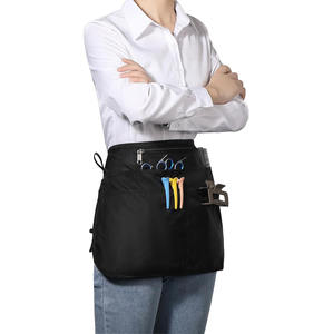 Tablier de coiffeur imperméable double couche Tablier de coiffeur avec 6 poches - Product Image 2