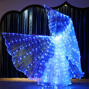 Led nhấp nháy cánh cổ tích phát sáng bướm múa bụng cánh phụ nữ tiệc cưới năm mới trang phục nguồn cung cấp phụ kiện mới lạ - Product Image 4