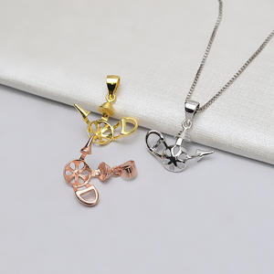 S925 <b>Silver</b> <b>Teapot</b> Pendant with 10-11 Pearl Female Head Pendant DIY Jewelry Tools & Equipment 847 Accessory Tray - Product Image 3