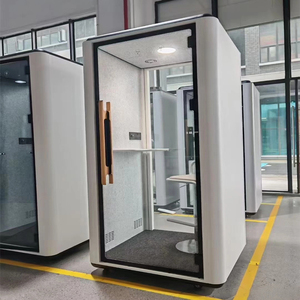 Cabine Modulari per Riunioni da Ufficio, Insonorizzate e Portatili, Personalizzabili in Colore e Dimensioni per Casa, Ufficio, Edifici e Hotel - Product Image 4