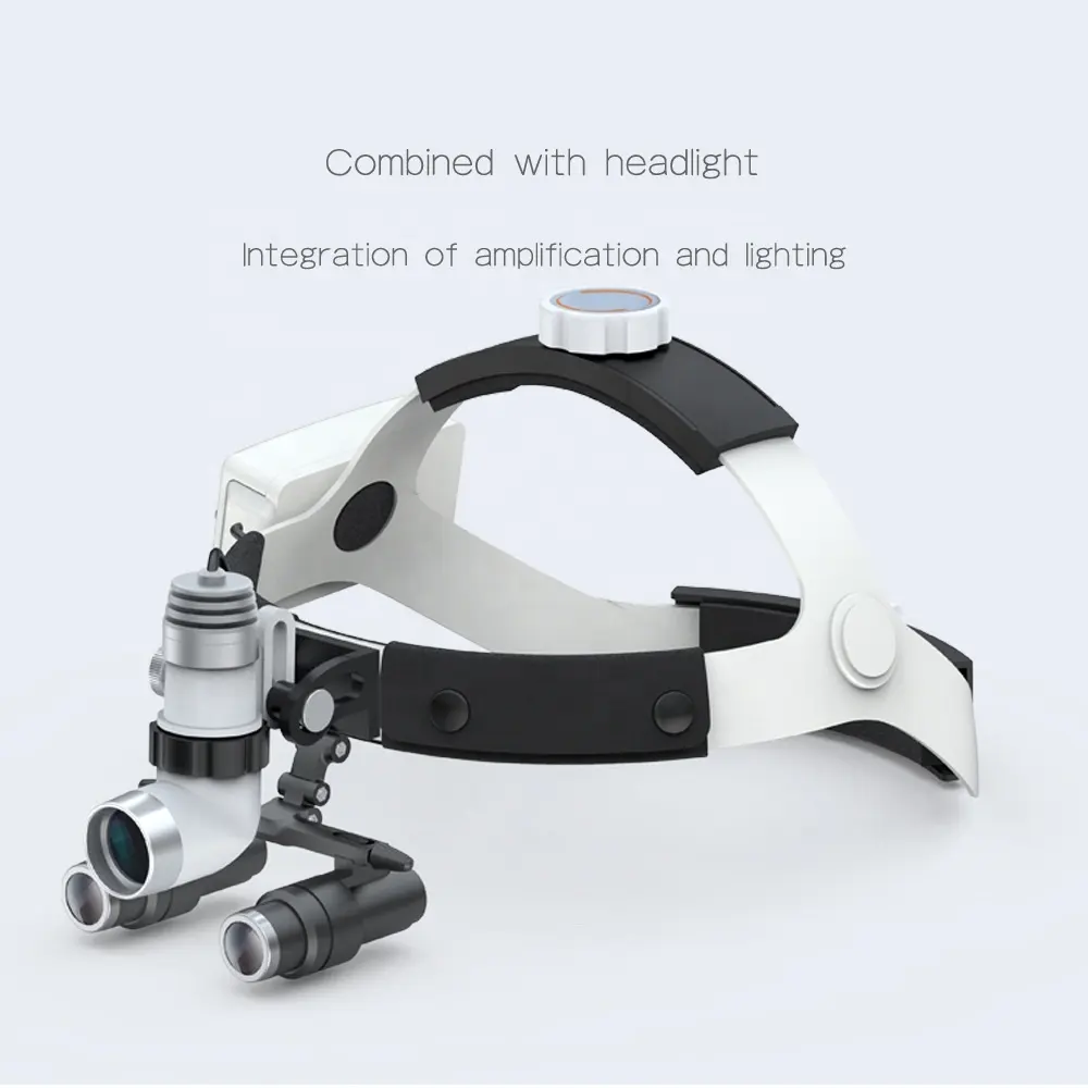Medical Dental Magnifying Eyeglasses Surgical Loupes For Ent Surgery Operating Led Headlight Jewelry Magnifier Industrial