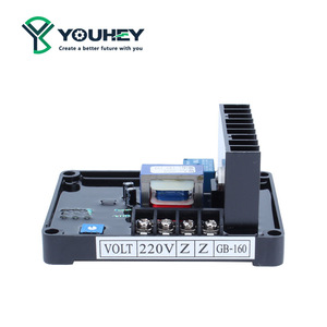 Régulateur de tension électronique à balais GB160 220V AVR en cuivre pour groupes électrogènes diesel SVC et TND, triphasé - Product Image 1