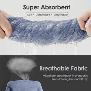 Serviettes de <span class=keywords><strong>bain</strong></span> en microfibre <span class=keywords><strong>ultra</strong></span> douces, super absorbantes, séchage rapide, sans décoloration, couleur unie, lavables en machine, grand ensemble de serviettes de <span class=keywords><strong>bain</strong></span> - Product Image 5