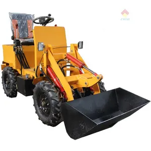 Jinwang Electric Mini Front Wheel Loader For Cement And Concrete Paste