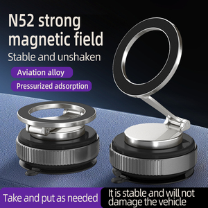 Support de téléphone étanche magnétique en alliage de Zinc solide pliant Rotation réglable Adsorption sous vide bureau mur voiture support d'aspiration pour - Product Image 2