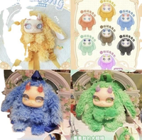 Lapin Dragon sac à dos en peluche boîte aveugle jouets à la mode faits à la main mignon poupée poupée sac à dos cadeau d'anniversaire pour femmes