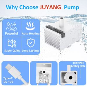 Pompe de <span class=keywords><strong>fontaine</strong></span> chauffante miniature OEM pour animaux de compagnie 35 ° Pompe de remplacement silencieuse à arrêt automatique pour <span class=keywords><strong>distributeur</strong></span> d'<span class=keywords><strong>eau</strong></span> pour chat et chien - Product Image 3