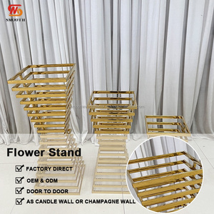 SMOOTH Metal Pedestal Plinth Cake Flower <b>Stand</b> Wedding Centerpiece Dessert Display Plinth for Decoration - Product Image 2