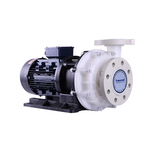 Bomba Magnética Transcend de PTFE de 25 mm, Bomba Centrífuga para Líquidos Corrosivos Químicos, Horizontal, de Impulsor Único - Product Image 1
