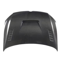 Couvercle de capot moteur en fibre de carbone véritable pour Volkswagen MK6 2008-2012 Golf 6, capot moteur modifié C