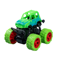 Vehículo de Tracción en las Cuatro Ruedas, Camioneta Monstruo de Juguete, Auto de Empuje, Vehículo de Fricción Barato para Niños, Miniaturas