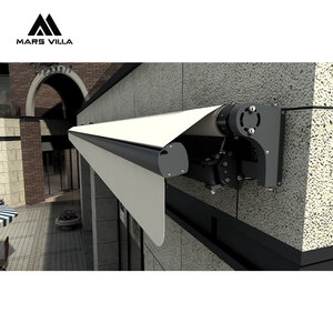 Toldo Retráctil de Aluminio para Exteriores, Moderno, Resistente al Viento y al Agua, con Protección Solar Eléctrica - Product Image 2