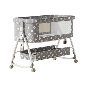 Lit de bébé pliable multifonctionnel moderne et portable Summer Infants Premium, durable, réglable, mobile, berceau, lit d'appoint - Product Image 1