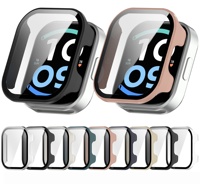 Étui pour PC tout-en-un avec protection d'écran intégrée pour Redmi Watch 6 Active, coque de protection rigide anti-rayures