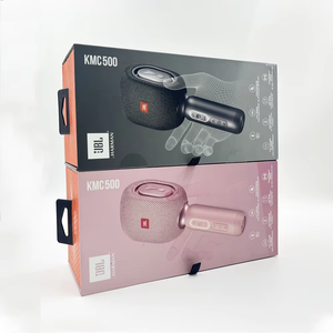 ไมโครโฟนคาราโอเกะไร้สาย <span class=keywords><strong>JBL</strong></span> KMC500 ของแท้ ลำโพงบลูทูธออลอินวัน พร้อมระบบเสียงสะท้อน DSP ป้องกันเสียงหอน สำหรับงานปาร์ตี้ที่บ้าน - Product Image 4