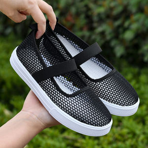 Mules de marche en maille respirante pour <span class=keywords><strong>femme</strong></span> baskets sans lacet chaussures - Product Image 6