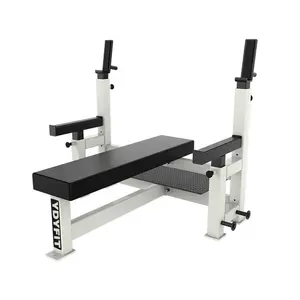 YDYFIT Competição Flat Bench W/Face Savers 2023 Best-seller ginásio comercial Treinamento de força fitness equipamentos