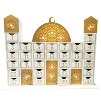 Boîte cadeau Ramadan & Eid Mubarak 2025, boîte calendrier Ramadan Kareem, décorations, calendrier de rangement Ramadan, cadeau