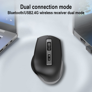 Biểu Tượng Tùy Chỉnh Ergonomic Có Thể Sạc Lại Bluetooth Dual Chế Độ Không Dây Chuột Máy Tính Máy Tính Xách Tay Windows Máy Tính Văn Phòng Chuột Không Dây - Product Image 5