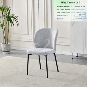 Chaise de bureau OKAY, durable, pour usage intensif à long terme, tissu résistant à l'usure, fabricant de meubles, chaise de salle à manger d'appoint - Product Image 1