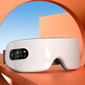 Masque de massage oculaire Nuopuen portable, réglable, élastique, pliable, avec compression thermique à 4 niveaux. - Product Image 3