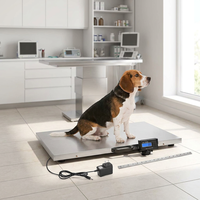 Balance d'entrepôt logistique de poids de cargaison numérique électrique de 500kg avec la grande plate-forme d'acier inoxydable
