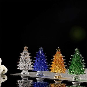 <strong>Wholesale</strong> Hot Sell Popular Glass Ornaments <strong>Gifts</strong> Merry <strong>Christmas</strong> Tree Crystal Glass Crafts for Souvenir <strong>Gifts</strong> Eco-friendly - Product Image 3