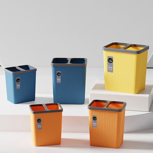 <span class=keywords><strong>Petite</strong></span> <span class=keywords><strong>poubelle</strong></span> <span class=keywords><strong>de</strong></span> salle <span class=keywords><strong>de</strong></span> bain <span class=keywords><strong>Poubelle</strong></span> mince <span class=keywords><strong>de</strong></span> 2.1 gallons Séparation sèche et humide Bacs <span class=keywords><strong>de</strong></span> <span class=keywords><strong>tri</strong></span> des déchets - Product Image 6