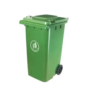 240 litre outdoor garden street plastic waste bin recycling can dustbin