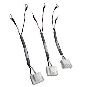 Cableado Personalizado con Núcleo de Cobre y Cubierta de PVC, Conector JST VH3.96 de 4 Pines y <span class=keywords><strong>2</strong></span> Núcleos con Terminal de Anillo, Paso de 3.96mm, Cable para Motocicleta - Product Image 2