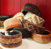 Verdicktes & Verbreitertes Plüsch-Stirnband für Winter-Hochzeiten & Ostern - Modisches Retro-Design Warmes Haaraccessoire