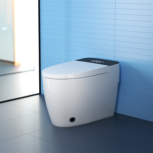 WC Intelligente Moderno con Sensore Automatico, Sanitario a Pavimento in Ceramica, Toilette Smart Monoblocco per Bagno - Product Image 6