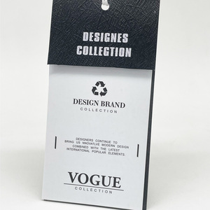 ป้ายกระดาษลายนูนสำหรับกระเป๋ารองเท้าและเสื้อผ้าป้ายเสื้อผ้าพิมพ์ลายโลโก้ของตัวเองหรูหราแบบกำหนดเอง - Product Image 6