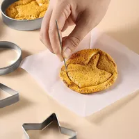 12 stuks suikerkoekjesvormpjes van roestvrij staal, Koreaanse koekjesvormpjes, spelletjes voor inktvis-tv-fans en kinderfeestjes