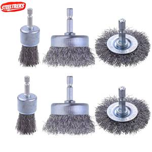 Rocaris 7-Piece Carbon Steel Wire Brush Set For Rust Hong Kong