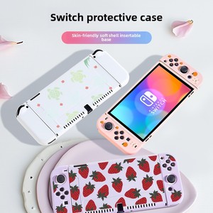 Para Nintendo Switch OLED consola de juegos Carcasa protectora 2,4 GHz conexión inalámbrica Soft SwitchOLED Lite Joystick controlador de juego - Product Image 4
