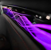 SJC 64 Color Dynamic Symphony, éclairage ambiant pour voiture, pour Lexus RX 2016-2022, éclairage intérieur LED, kit de décoration intérieure automobile