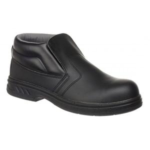 PORTWEST - FW83BKR49 Steelite S2 <b>black</b> <b>slip</b> <b>on</b> safety boot - EAN 5036108306541 SAFETY SHOES AND SAFETY <b>TRAINERS</b> - Product Image 1