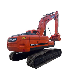 Excavatrice sur chenilles Doosan DX225LC d'occasion bien entretenue, 22 tonnes, faible nombre d'heures de fonctionnement, moteur, pompe, roulement, pour rapport. - Product Image 1