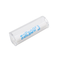 Nouveau Rouleau à Cigarettes Portable en Plastique Acrylique Cylindrique de 125 mm, Style Simple, avec Grande Capacité de Remplissage, pour l'Exportation