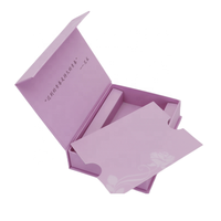 Flacon de parfum haut de gamme avec fermeture magnétique, matériaux recyclés, tailles 1 ml/3 ml/5 ml, doublure en éponge, emballage en boîte cadeau