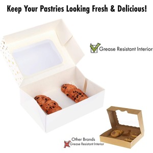 Caja de galletas navideñas para regalo, con ventana, caja de regalo navideña Venus, personalizable según las necesidades - Product Image 6
