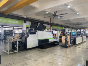 Machine à fabriquer des sacs en papier ROKIN à retour sur investissement rapide, machine à fabriquer des sacs en papier très rentable pour les entreprises - Product Image 4