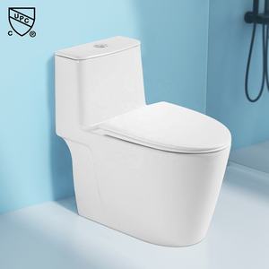 Inodoro de Cerámica Moderno de Una Pieza, Alargado, para Baño y Uso Doméstico, con Certificación CUPC - Product Image 1