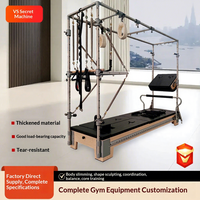 Lit d'entraînement multifonctionnel Pilates Core Training Bed de Victoria's Secret en alliage d'aluminium avec suspension à glissière silencieuse pour