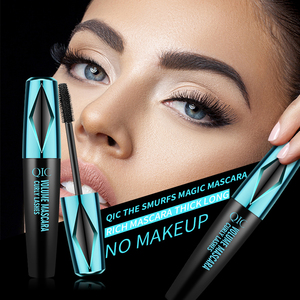 Mascara Volumisant Imperméable 3D 4D avec Sérum pour Cils en Fibres, Crème Noire Courbante et Allongeante pour Maquillage Quotidien - Product Image 4
